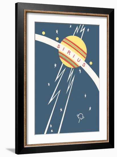 Sirius and Planet-null-Framed Giclee Print