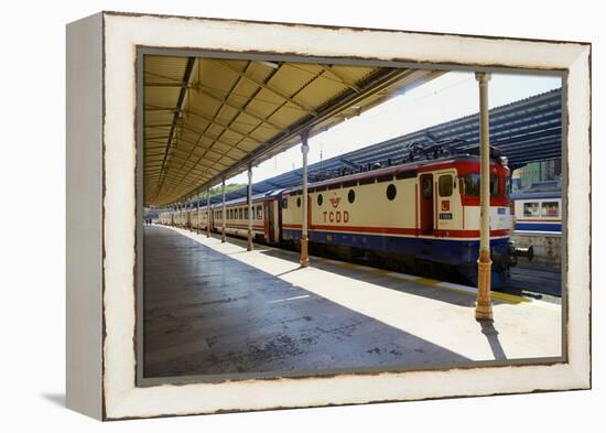 Sirkeci Gar (Central Railway) Railway Station Former Terminal Stop of the Orient Express-Simon Montgomery-Framed Premier Image Canvas