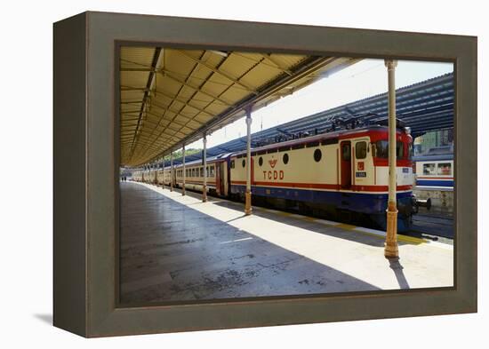 Sirkeci Gar (Central Railway) Railway Station Former Terminal Stop of the Orient Express-Simon Montgomery-Framed Premier Image Canvas