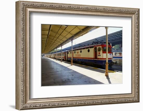 Sirkeci Gar (Central Railway) Railway Station Former Terminal Stop of the Orient Express-Simon Montgomery-Framed Photographic Print