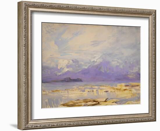 Sirmione, 1913-John Singer Sargent-Framed Giclee Print