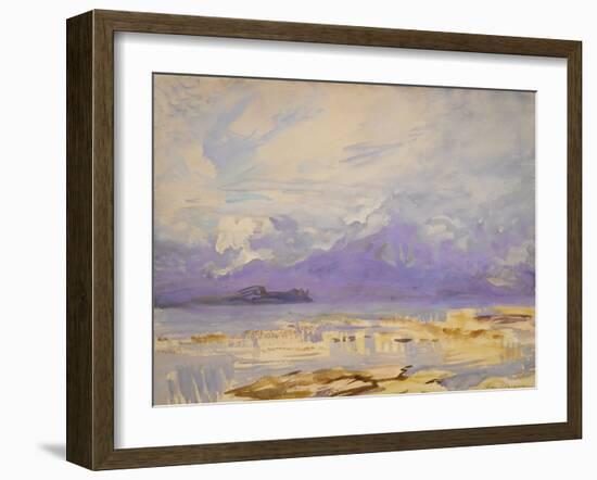 Sirmione, 1913-John Singer Sargent-Framed Giclee Print