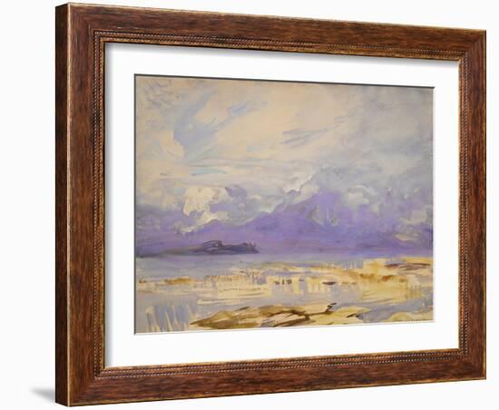 Sirmione, 1913-John Singer Sargent-Framed Giclee Print