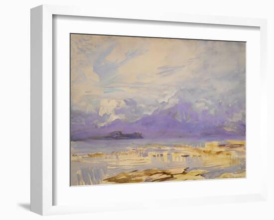 Sirmione, 1913-John Singer Sargent-Framed Giclee Print