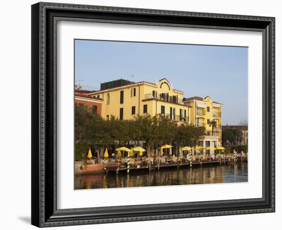 Sirmione, Lake Garda, Lombardy, Italian Lakes Italy, Europe-Sergio Pitamitz-Framed Photographic Print