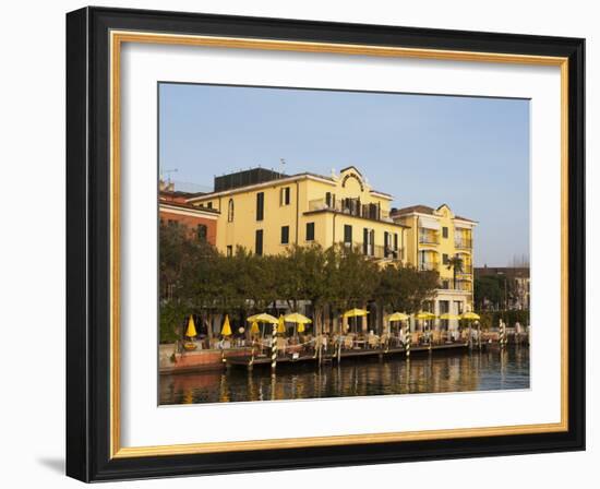 Sirmione, Lake Garda, Lombardy, Italian Lakes Italy, Europe-Sergio Pitamitz-Framed Photographic Print