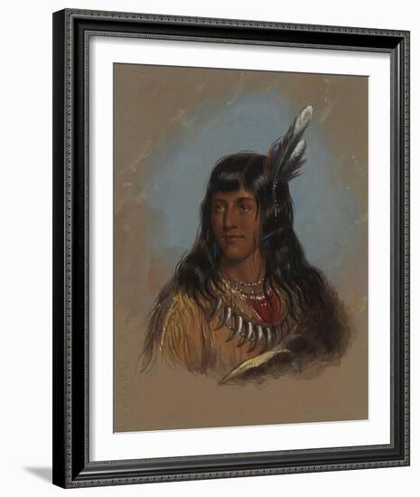 Sirocuantua-Alfred Jacob Miller-Framed Giclee Print