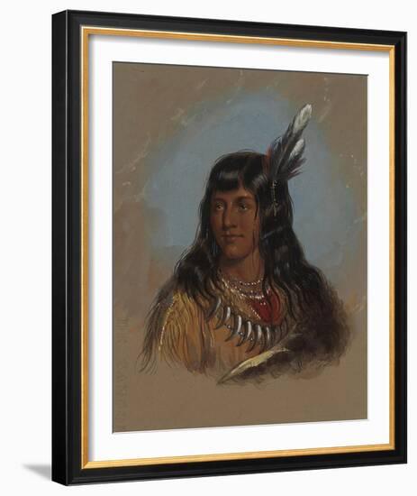 Sirocuantua-Alfred Jacob Miller-Framed Giclee Print