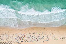 Aerial Summer Beach-Sisi and Seb-Art Print