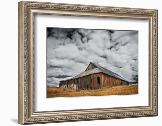 Siskiyou County Barn-David Winston-Framed Giclee Print