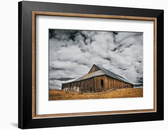 Siskiyou County Barn-David Winston-Framed Giclee Print