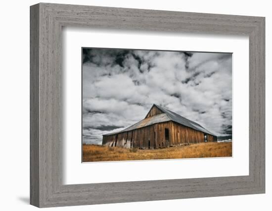 Siskiyou County Barn-David Winston-Framed Giclee Print