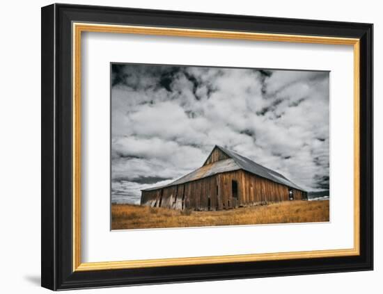 Siskiyou County Barn-David Winston-Framed Giclee Print