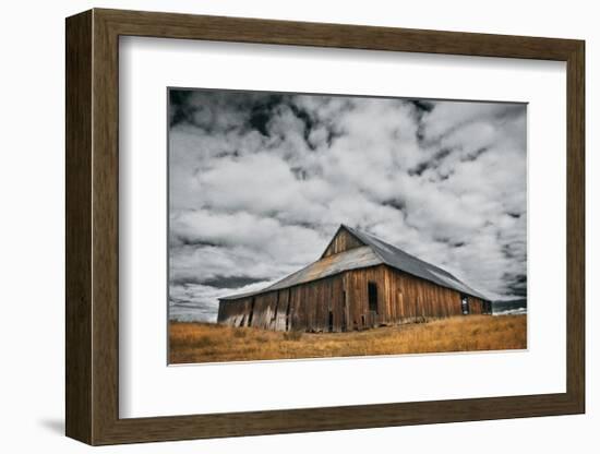 Siskiyou County Barn-David Winston-Framed Giclee Print