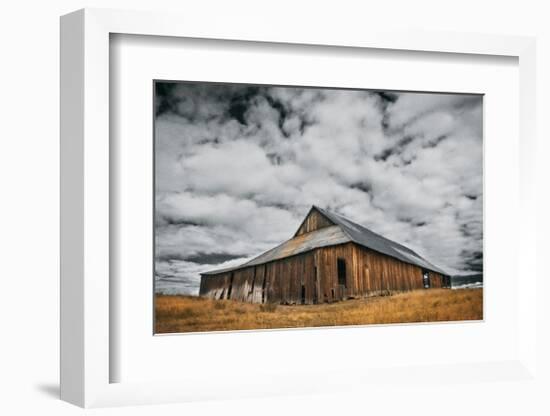 Siskiyou County Barn-David Winston-Framed Giclee Print