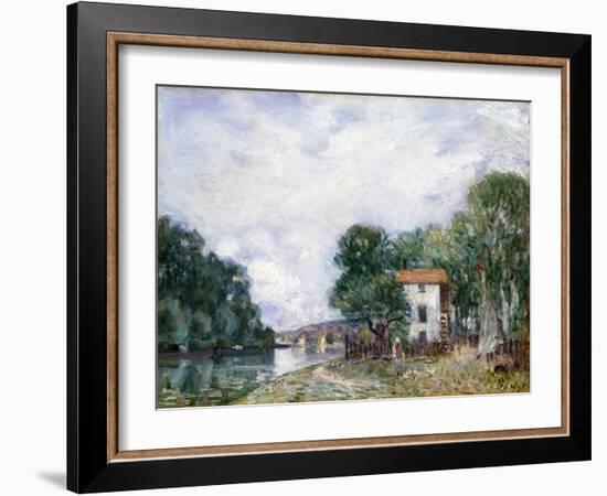 Sisley: Landscape-Alfred Sisley-Framed Giclee Print