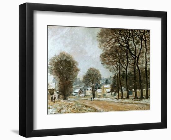 Sisley: Louveciennes, C1874-Alfred Sisley-Framed Giclee Print