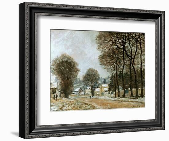 Sisley: Louveciennes, C1874-Alfred Sisley-Framed Giclee Print