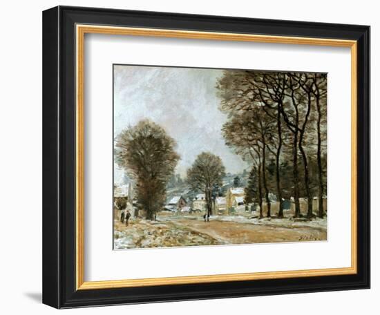 Sisley: Louveciennes, C1874-Alfred Sisley-Framed Giclee Print