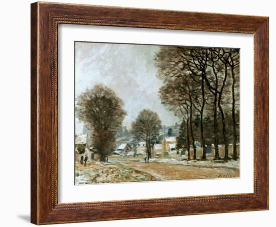 Sisley: Louveciennes, C1874-Alfred Sisley-Framed Giclee Print