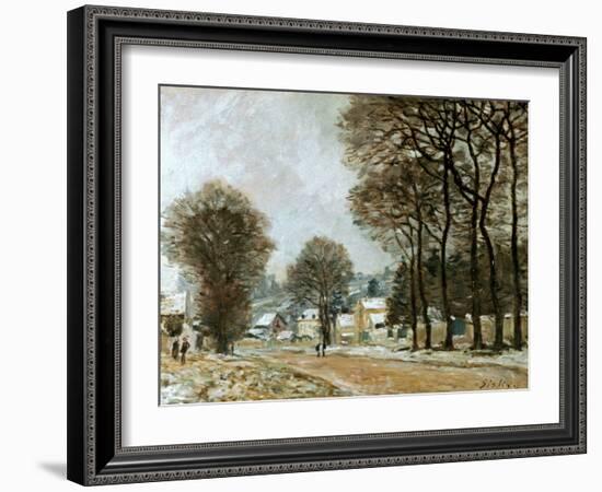 Sisley: Louveciennes, C1874-Alfred Sisley-Framed Giclee Print