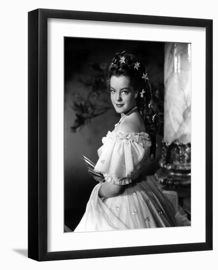 SISSI, 1955 directed by ERNST MARISCHKA Romy Schneider dans le r?le by Sissi, Elisabeth d'Autriche -null-Framed Photo