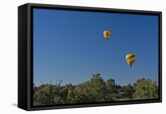 Sister Balloons, Red Rock Country, Sedona, Coconino NF, Arizona-Michel Hersen-Framed Premier Image Canvas