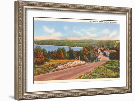 Sister Bay, Door County, Wisconsin-null-Framed Art Print