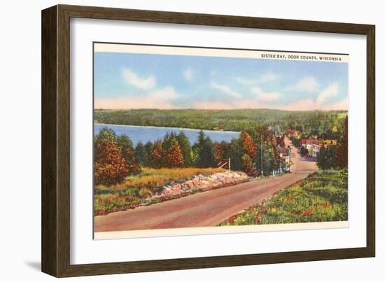 Sister Bay, Door County, Wisconsin-null-Framed Art Print