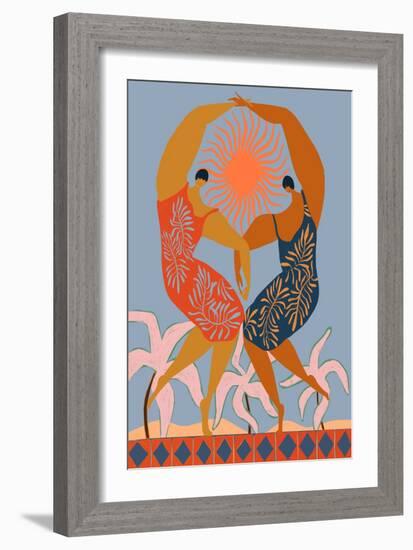 Sisterhood-Arty Guava-Framed Giclee Print