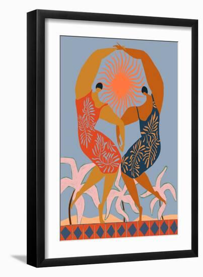 Sisterhood-Arty Guava-Framed Giclee Print