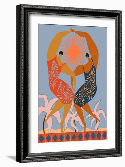 Sisterhood-Arty Guava-Framed Giclee Print