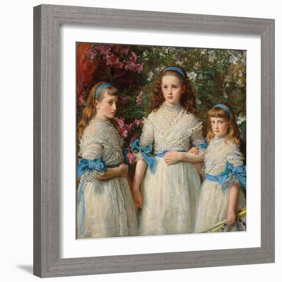 Sisters, 1868-John Everett Millais-Framed Giclee Print