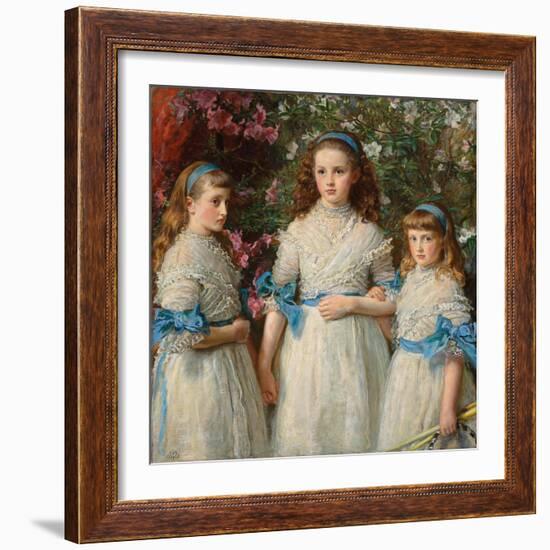 Sisters, 1868-John Everett Millais-Framed Giclee Print