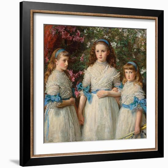 Sisters, 1868-John Everett Millais-Framed Giclee Print