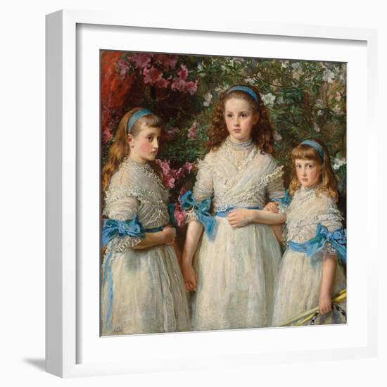 Sisters, 1868-John Everett Millais-Framed Giclee Print