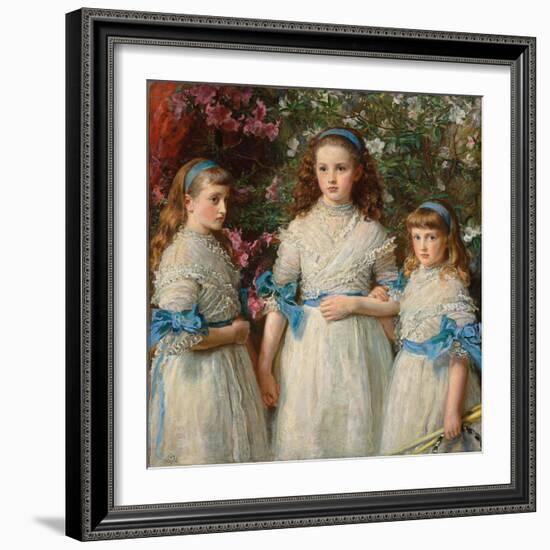 Sisters, 1868-John Everett Millais-Framed Giclee Print