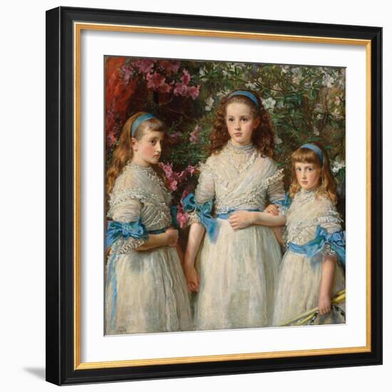 Sisters, 1868-John Everett Millais-Framed Giclee Print