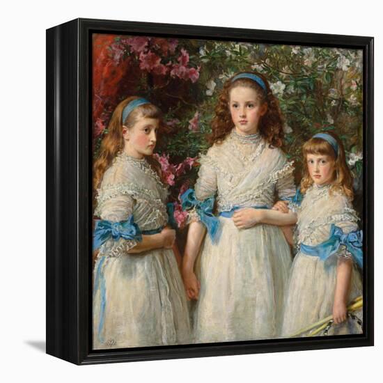 Sisters, 1868-John Everett Millais-Framed Premier Image Canvas