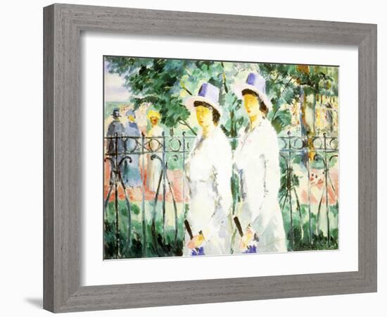 Sisters, 1910-Kazimir Malevich-Framed Giclee Print