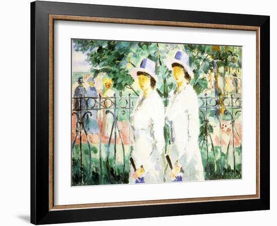 Sisters, 1910-Kazimir Malevich-Framed Giclee Print