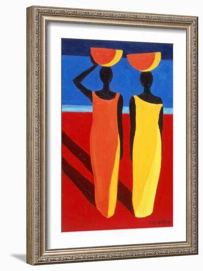 Sisters, 1993-Tilly Willis-Framed Giclee Print