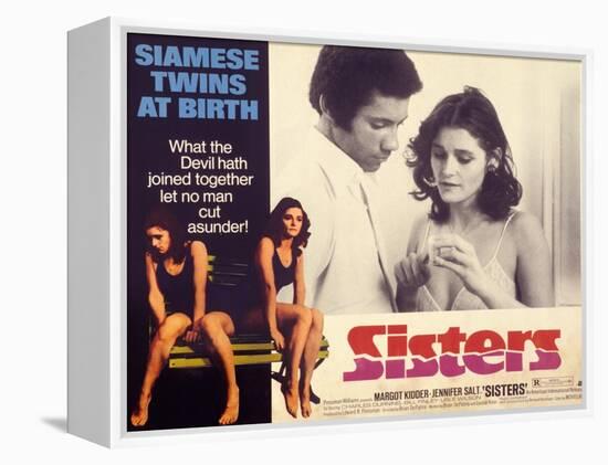 Sisters, Lisle Wilson, Margot Kidder, 1973-null-Framed Stretched Canvas