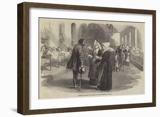 Sisters of Charity (St Benoit), in the New Hospital, at Pera-null-Framed Giclee Print