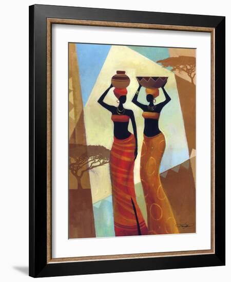 Sisters-Keith Mallett-Framed Giclee Print