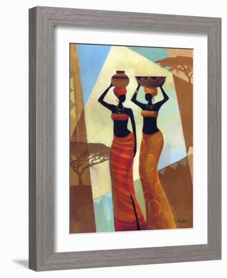 Sisters-Keith Mallett-Framed Giclee Print