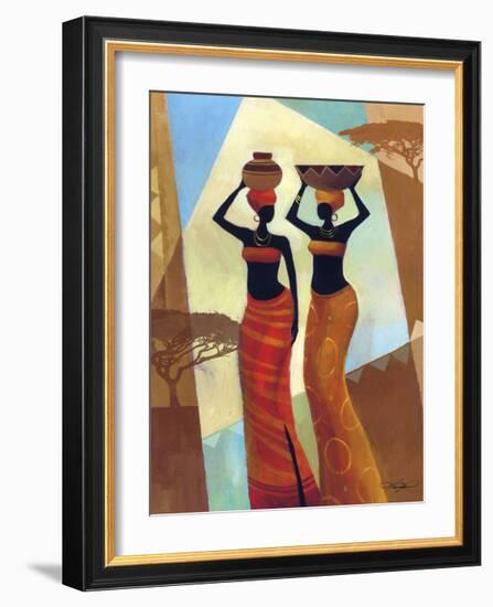 Sisters-Keith Mallett-Framed Giclee Print