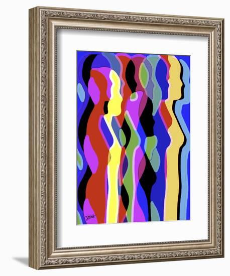 Sisters-Diana Ong-Framed Giclee Print