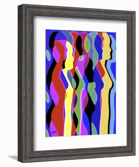 Sisters-Diana Ong-Framed Giclee Print