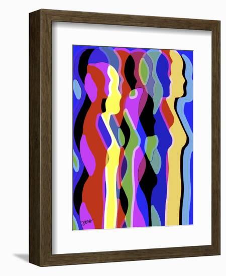 Sisters-Diana Ong-Framed Giclee Print